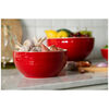 Ceramic - Bowls & Ramekins, 2-pc, Large Mixing Bowl Set, Cherry, small 7
