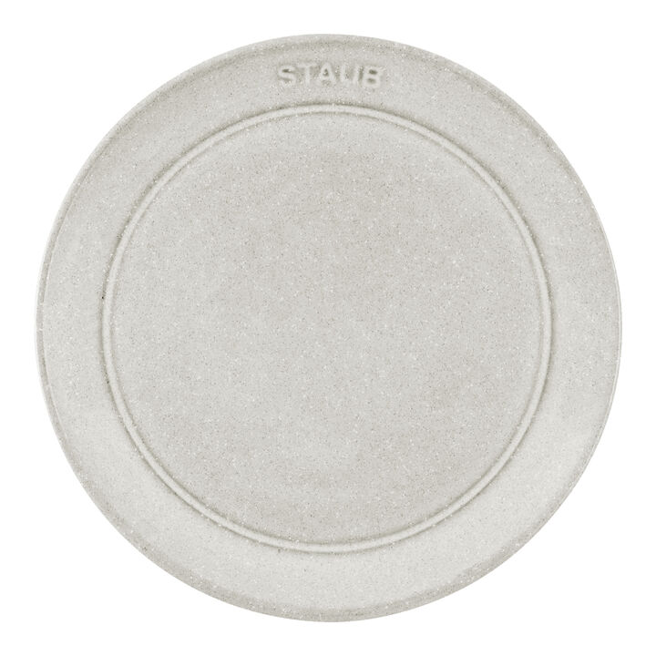 Dining Line, Teller flach 15 cm, rund, Weisser Trüffel, Keramik, large 3