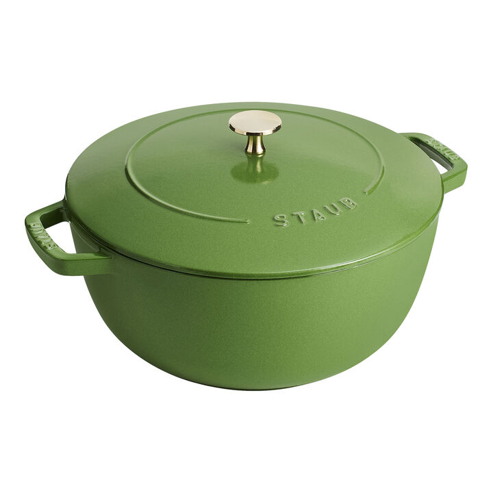 Cast Iron, 5.25 qt, Essential French Oven, pistachio, large 1