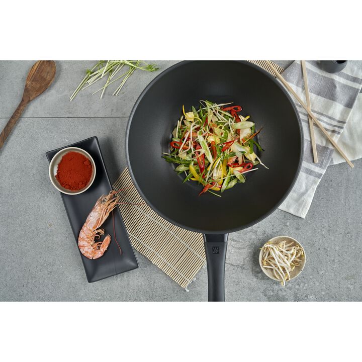 Marquina, 30 cm / 12 inch aluminum Wok, large 2