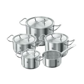 ZWILLING TWIN Classic, 5-pcs 18/10 Stainless Steel Pot set silver