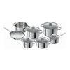 12 Piece 18/10 Stainless Steel Cookware set,,large