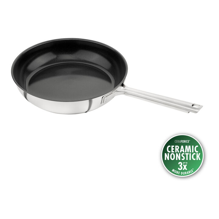 TrueFlow, Stekpanna, 28 cm, 18/10 Rostfritt stål, Keramisk beläggning, large 1