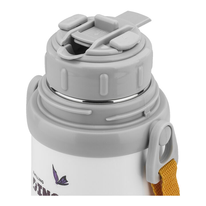 Dinos, 12.8-oz  Dinos Thermo Bottle With Cup, large 2