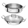 Plus, 3 Piece 18/10 Stainless Steel wok with steamer and lid, small 1