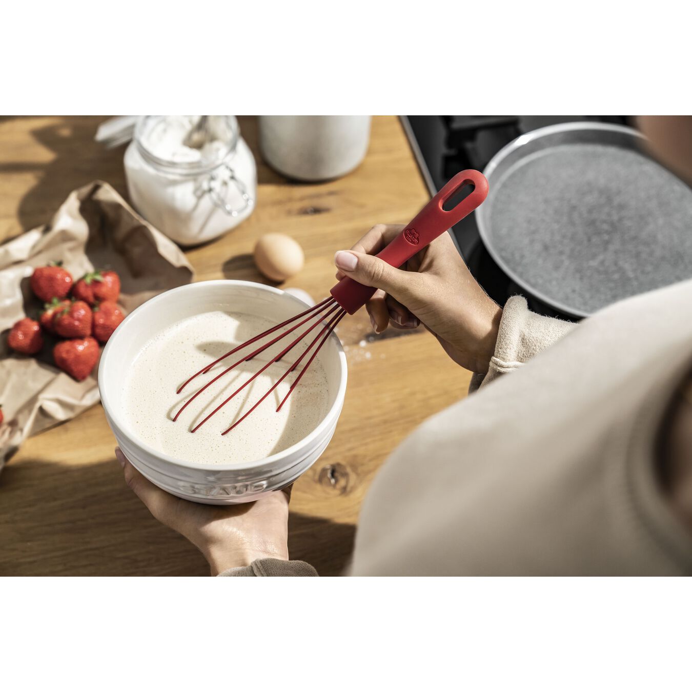 Whisk, 29 cm, silicone,,large 2