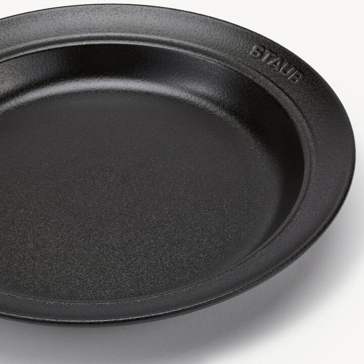 Dining Line, ディーププレート 24 cm, セラミック, ブラック, large 2