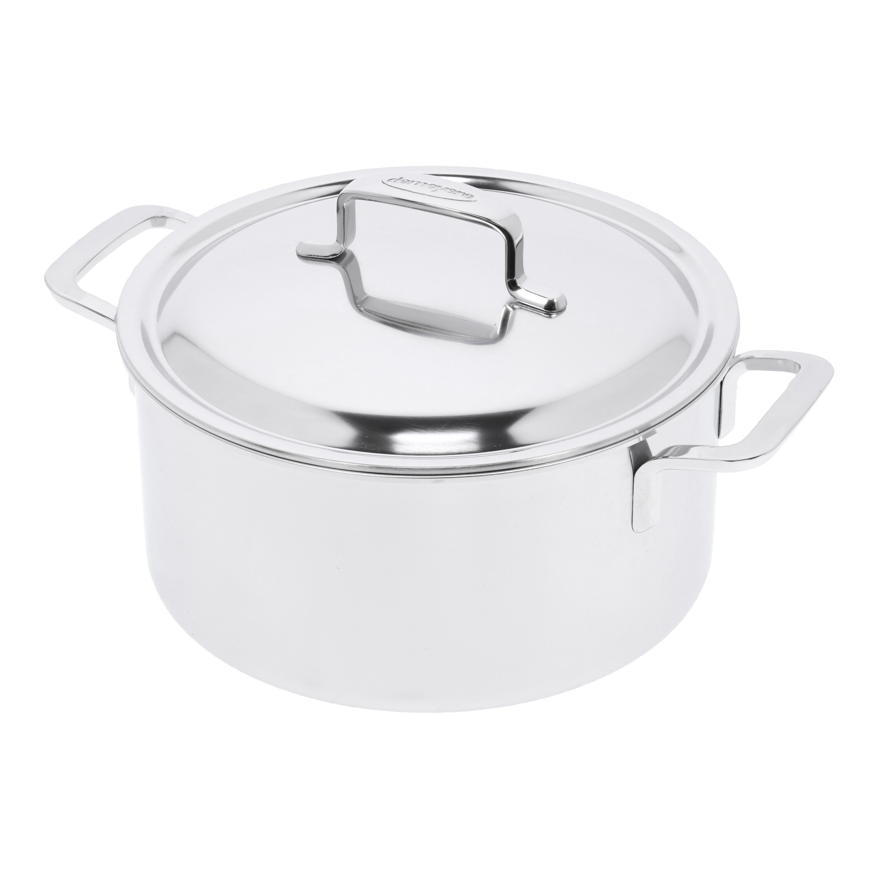 Demeyere Intense 5 Kookpan met dubbelwandig deksel 24 cm / 5,2 l - Intense 5 - Demeyere