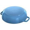 3.7 l cast iron round Saute pan Chistera, ice-blue,,large