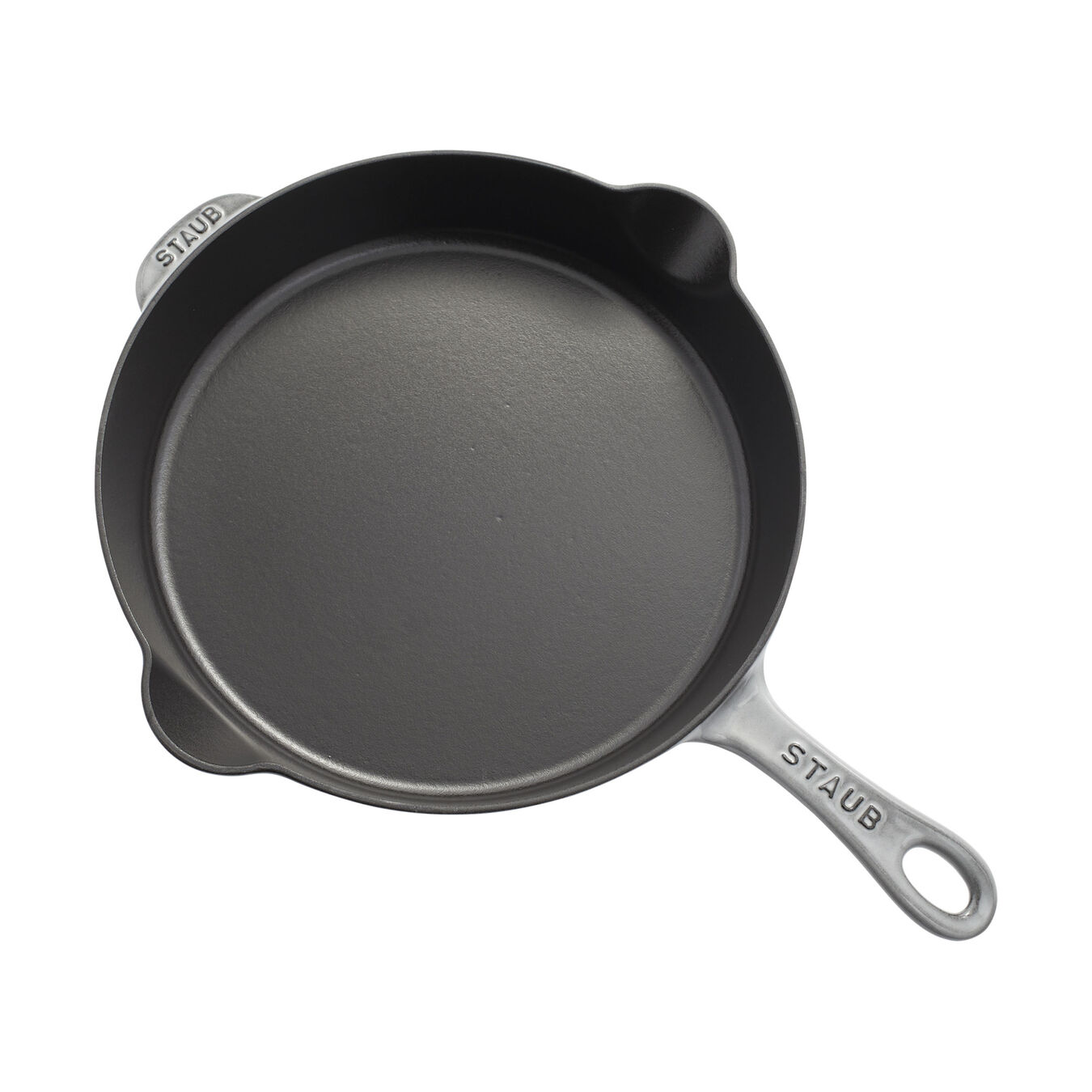 28 cm / 11 inch cast iron Frying pan, graphite-grey - Visual Imperfections,,large 3