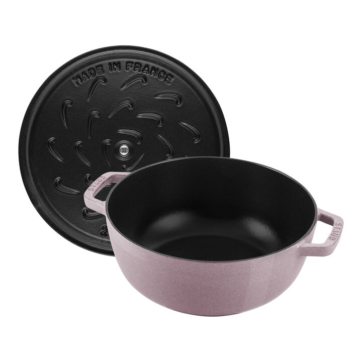 La Cocotte, 3.6 l cast iron round Winter Essential French Oven, cherry blossom - Visual Imperfections, large 3