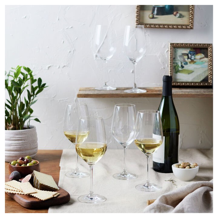 Predicat, Burgundy/Universal Glass set 6 Piece, large 2