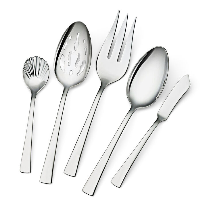 Bellasera (polished), 45-pc Flatware Set, 18/10 Stainless Steel, large 3