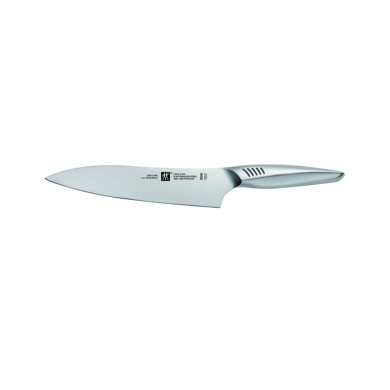 Couteau de chef 20 cm, Argent, Acier inoxydable,,large 1