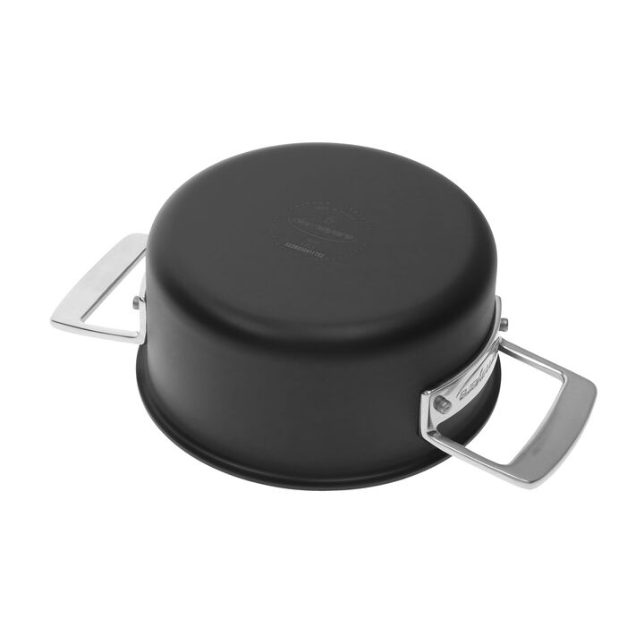 Black 5, 16 cm 18/10 Stainless Steel Stew pot silver-black, large 2