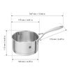 Vitality, 16 cm 18/10 Stainless Steel Saucepan silver, small 2