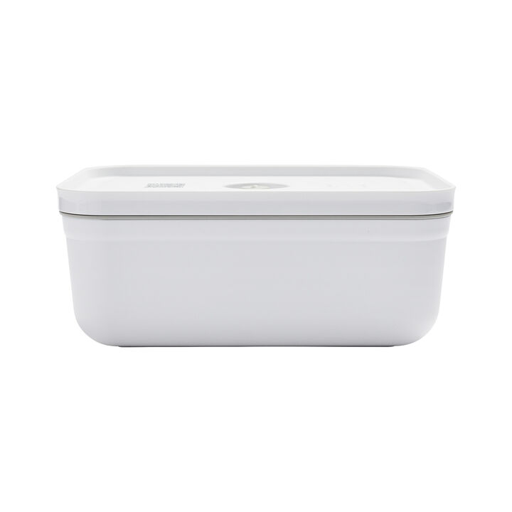 Fresh & Save, L Divided Meal Prep Container, plastic, white-grey, large 4