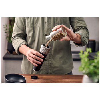 Spice mill 19 cm, Siyah,,large 8