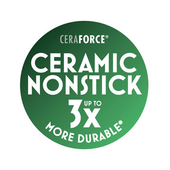 Kızartma Tavası Seti, 4-parça, Alüminyum, Ceramic non-stick coating,,large 10