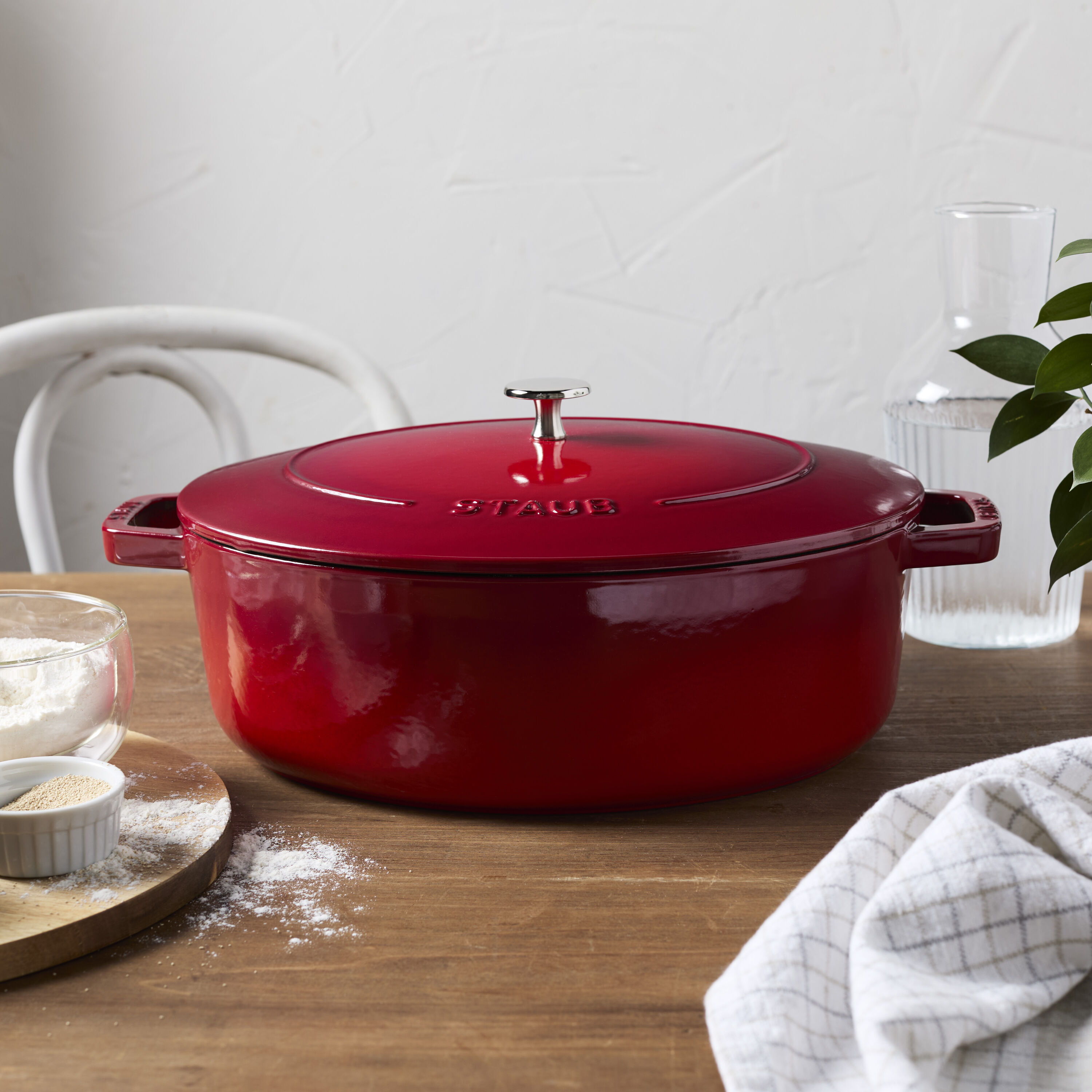 Buy Staub La Cocotte 6 l cast iron oval Wide Oval Dutch Oven