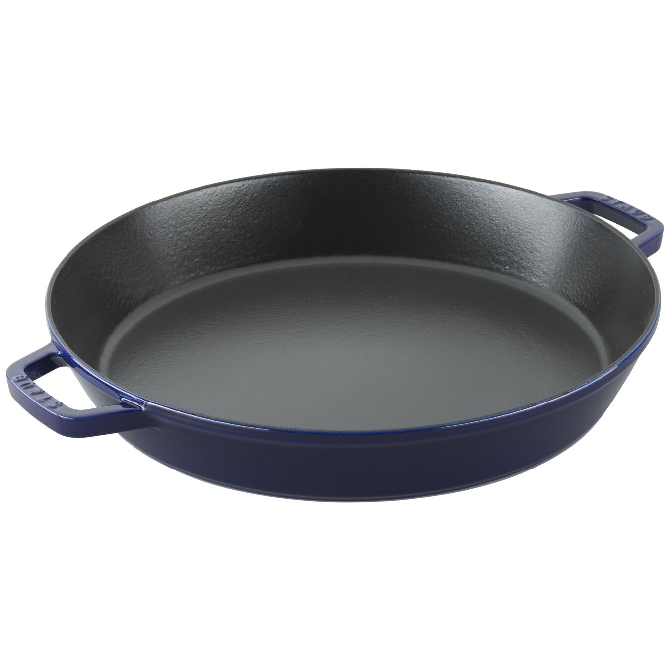 40 cm cast iron Paella pan, dark-blue - Visual Imperfections,,large 2