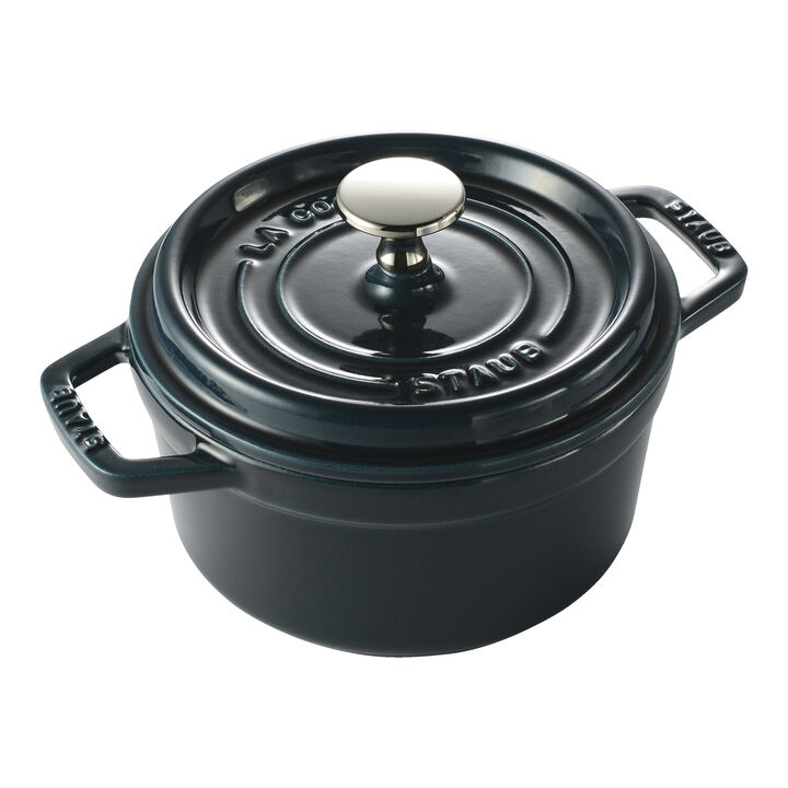 鋳物ホーロー鍋, ピコ・ココット 16 cm, ラウンド, ラ・メール, 鋳鉄, large 1