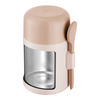 Yemek Kavanozu, 600 ml, paslanmaz &ccedil;elik, Pembe,,large 3