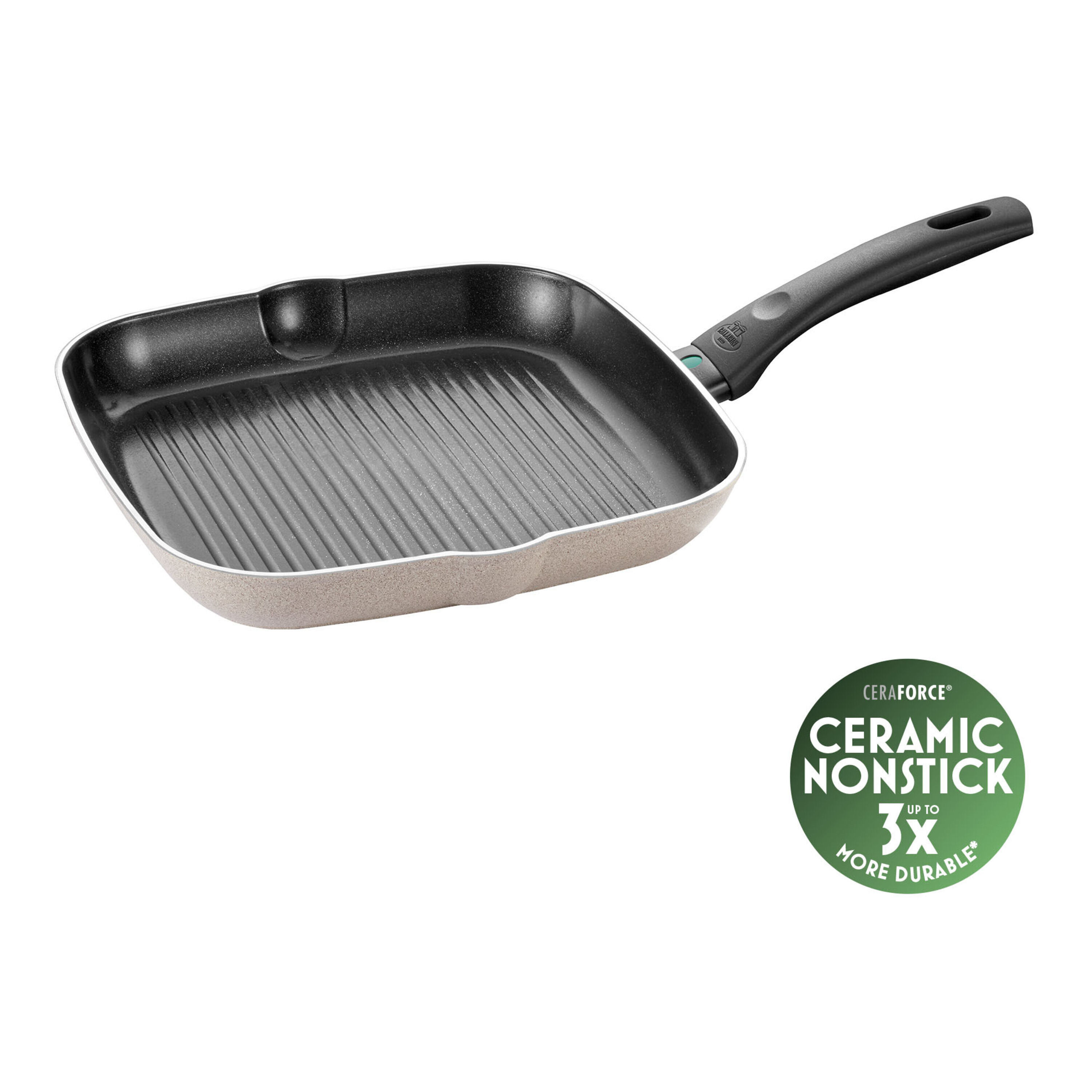 BALLARINI Ledro Grillpan, 28 cm, Aluminium, Keramische antiaanbaklaag - Ledro - BALLARINI afbeelding