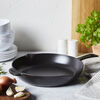 Pans, 26 cm Cast iron Frying pan with pouring spout black, small 3