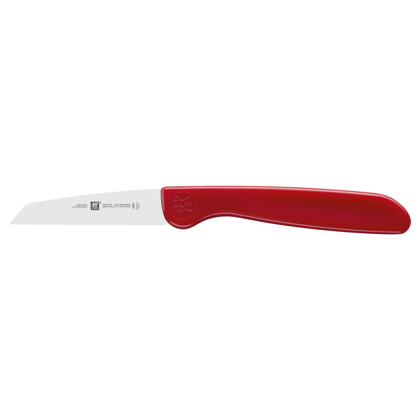 Couteau à légumes 7 cm, Rouge,,large 1