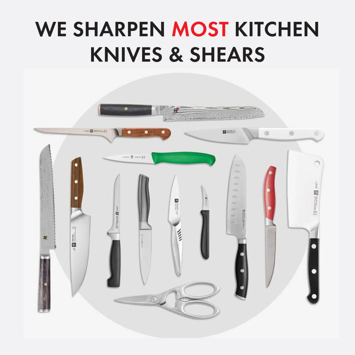 Sharpening Service, Knife Aid Professional Knife Sharpening by Mail, 7 knives, large 2