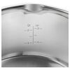 Simplify, 5-pcs Stainless steel Pot set silver, small 4