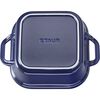 Ceramic - Covered Baking Dishes, 9-inch, Square, Covered Baking Dish, Dark Blue, small 3