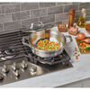 Motion Stainless Steel, 4 qt Chef's Pan, Stainless Steel , small 6