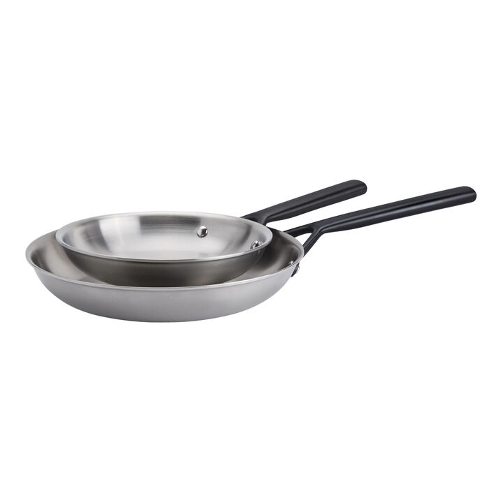 MIlano Stainless Steel, 2-pc, Stainless Steel, Frying Pan Set, large 1
