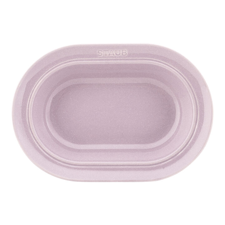 Dining Line, Teller 25 cm, oval, Kirschblüte, Keramik, large 2