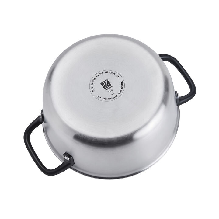 Milano Stainless Steel, 7 Piece stainless steel Cookware set, large 3