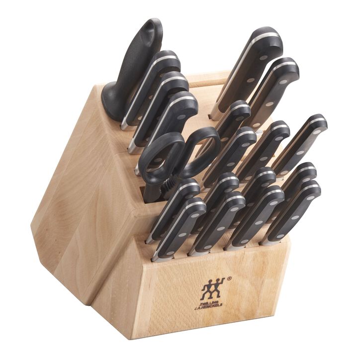 Professional S, 20-pc, Knife block set, natural, large 1