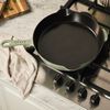 Cast Iron, 11-inch, Traditional Deep Skillet, Eucalyptus, small 2