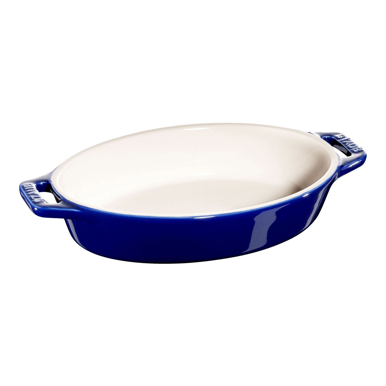 Staub Ceramique Ceramic oval Oven dish, darkblue Official ZWILLING Shop