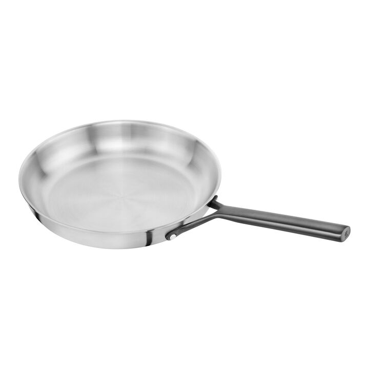 Milano Stainless Steel, Padella - 28 cm, acciaio inox, nero, large 1