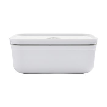 Vakumlu Yemek Taşıma Kabı, L, Plastik, Beyaz-Gri,,large 4