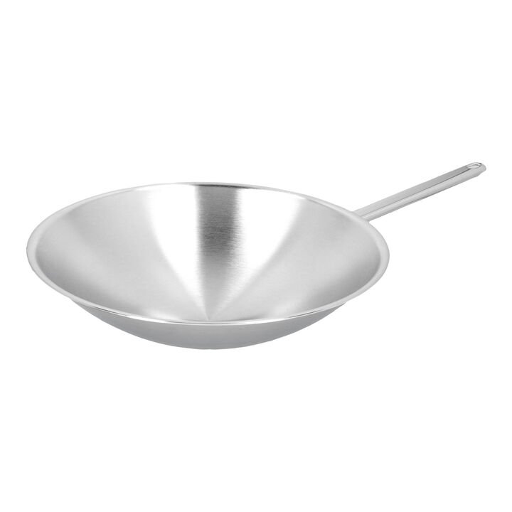 ControlInduc X, Wok fondo tondo - 36 cm, 18/10 acciaio inossidabile, large 4