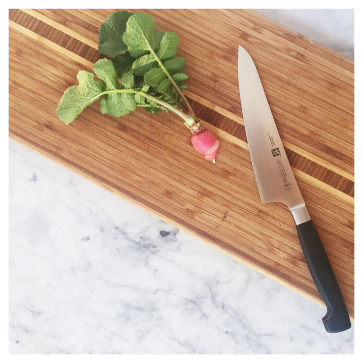 **** Four Star, 6 Piece, Knife block set, white, large 3