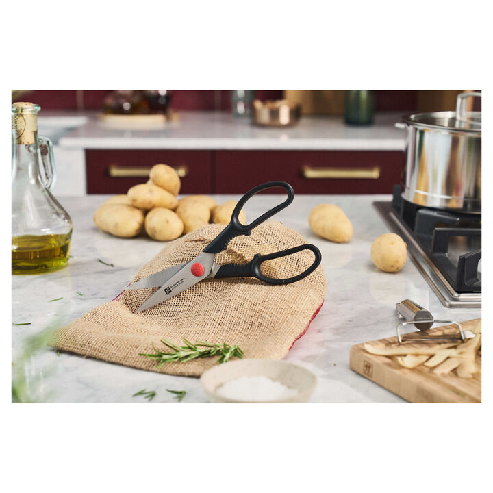 TWIN L, 20 cm, Multi-purpose shears, silver, large 4