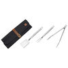 BBQ, 4-pc Grill Tool Set, Stainless Steel , small 3