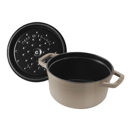 ピコ・ココット 16 cm, ラウンド, リネン, 鋳鉄