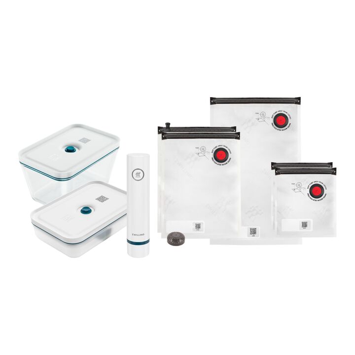 Fresh & Save, Glass Vacuum starter set, 8 Piece - OPEN BOX, large 1