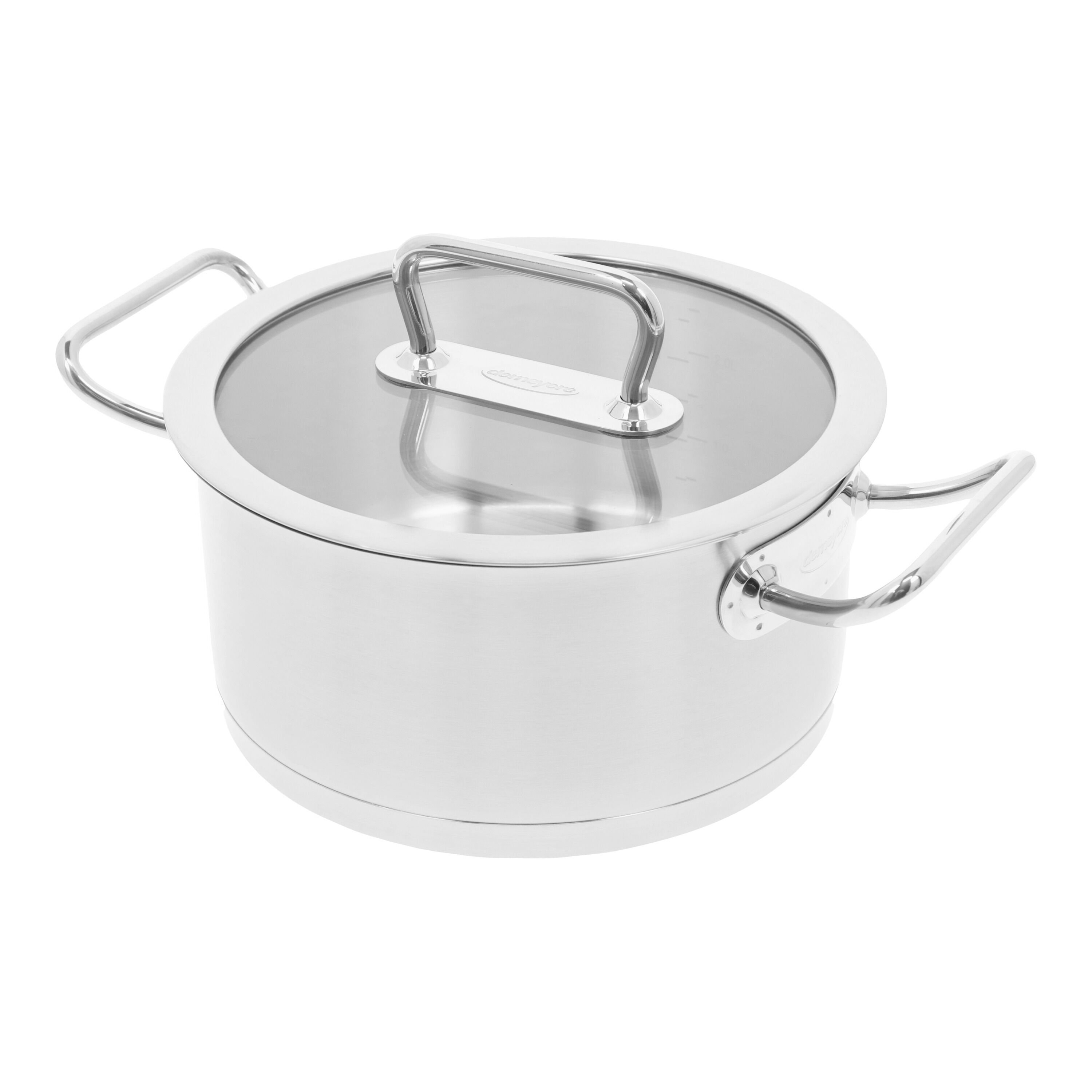 Demeyere Diverto 3 Kookpan met glazen deksel 18 cm / 2 l - Diverto 3 - Demeyere