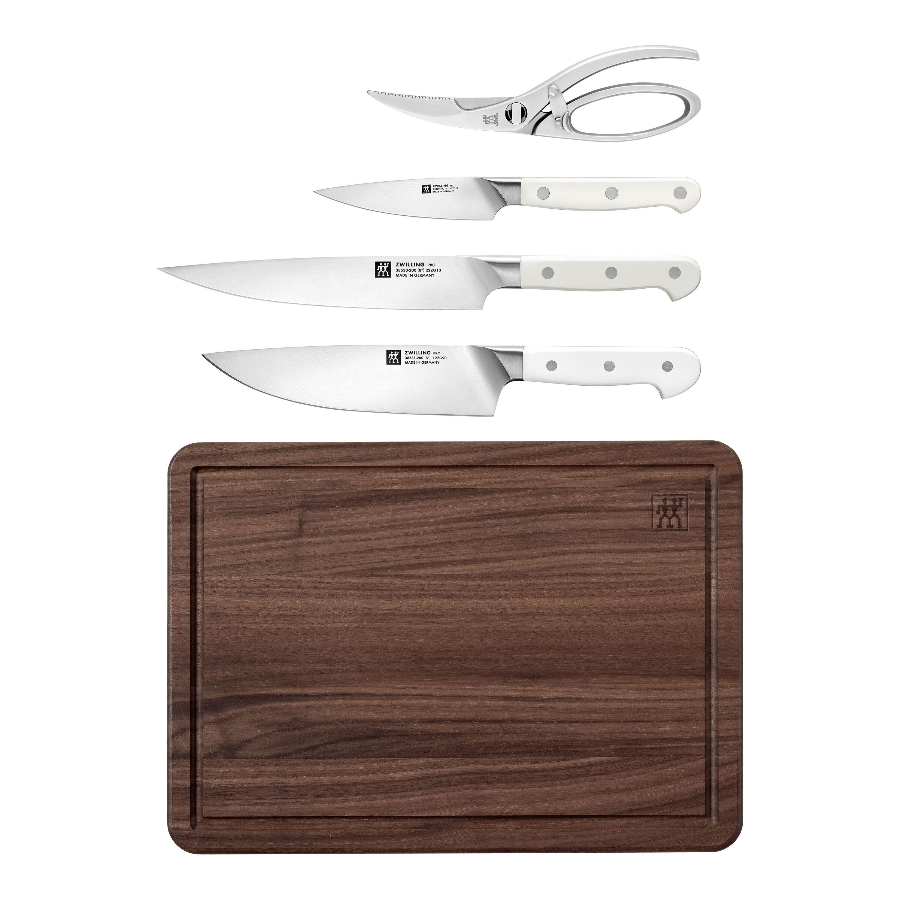 ZWILLING Messer-Set mit Schneidbrett und Schere, 3-tlg. Image